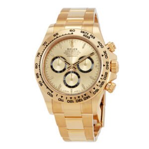 Replica--Cosmograph Daytona Chronograph Automatic Chronometer Gold Dial Men's Watch 126508-0005