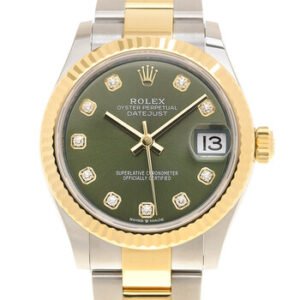 Replica--Datejust 31 Automatic Diamond Green Dial Ladies Watch 278273GNDO