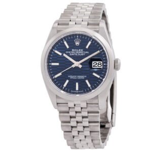 Replica--Datejust 36 Automatic Blue Dial Ladies Watch 126200BLFSJ