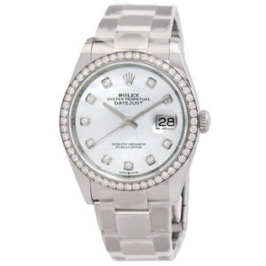 Replica--Datejust 36 Diamond Mother of Pearl Dial Unisex Watch 126284MDO