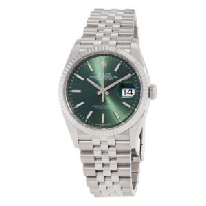Replica--Datejust 36 Mint Green Dial Automatic Men's Jubilee Watch M126234-0051