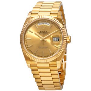 Replica--Day-Date 36 Champagne Dial 18kt Yellow Gold President Watch 128238CSP