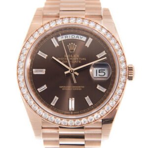 Replica--Day-Date 40 Automatic Diamond Men's Watch 228345CHDP