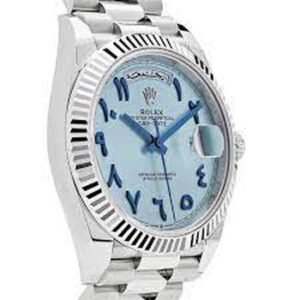 Replica--Day-Date Automatic Chronometer Blue Dial Men's Watch 228236ICEARB