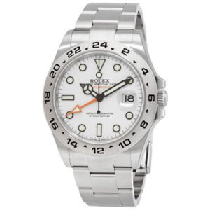 Replica--Explorer II Automatic Chronometer White Dial Men's Watch 226570WSO
