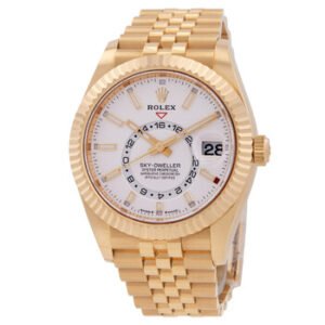 Replica--Sky Dweller Automatic White Dial Watch M336938-0006