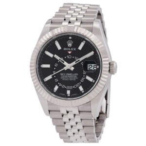 Replica--Sky-Dweller Automatic Chronometer Black Dial Men's Watch 326934BKSJ
