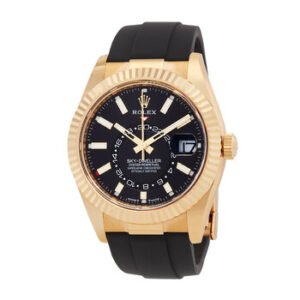 Replica--Sky-Dweller GMT Automatic Chronometer Black Dial Men's Watch 336238-0002