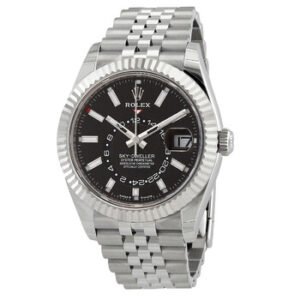 Replica--Sky-Dweller GMT Automatic Chronometer Black Dial Men's Watch 336934-0008