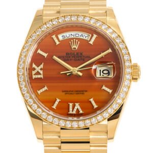 Replica--Day Date Automatic Chronometer Diamond Ladies Watch 128348RBR-0049