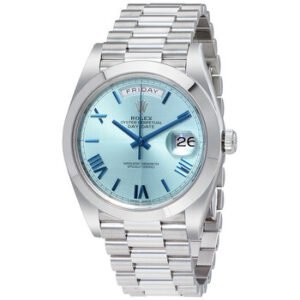 Replica--Day-Date Automatic Ice Blue Dial Platinum Men's Watch 228206IBLSRP