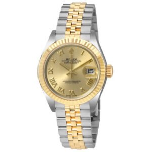 Replica--Lady Datejust Champagne Dial Steel and 18K Yellow Gold Ladies Watch 279173CRJ