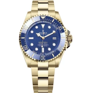 2024 Replica Rolex Deepsea Yellow Gold with Blue Dial