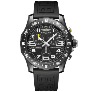 Endurance Pro 44mm Breitlight Black Rubber Strap Men's Watch