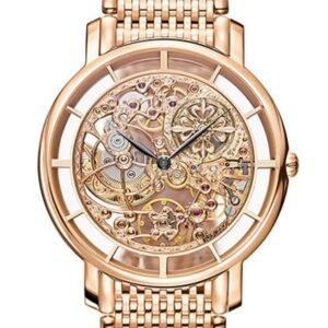Patek Philippe Complications Skeleton Dial Automatic Men's 18kt Rose Gold Watch 5180/1R-001