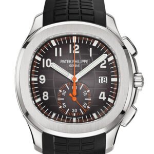 Patek Philippe Aquanaut Black Dial Automatic Men's Chronograph Watch 5968A-001