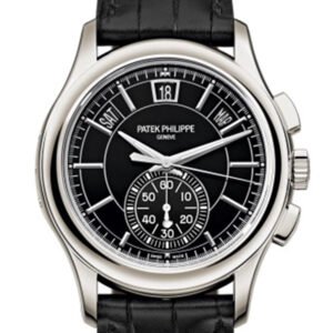 Patek Philippe Complications Black Dial Annual Calendar Platinum Men's Watch 5905P-010 5905P