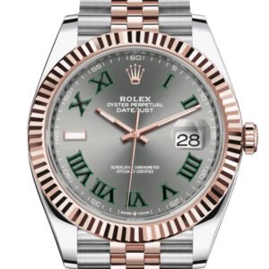 Rolex Datejust 41 Slate Dial Men's Steel and 18kt Everose Gold Jubilee Watch 126331