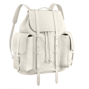 Louis Vuitton Christopher Monogram Empreinte White