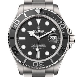 Rolex Yacht Master42 Intense Black Dial Titanium Mens Watch 226627