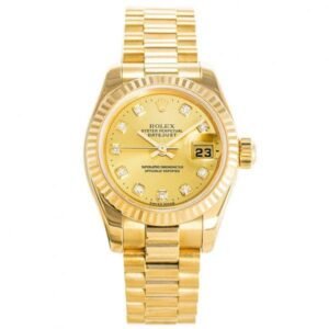 Replica Rolex Datejust Gold Ladies 31mm 179178
