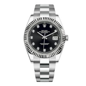 Rolex Datejust 41 Oystersteel Diamond-Set Dial m126334 Series