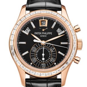Patek Philippe Complications Chronograph Annual Calendar Automatic Gold Diamond Men's Watch 5961R-010