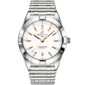 Chronomat 32mm White Mother of Pearl Diamond Dial Bracelet Watch