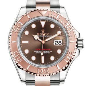 Rolex Yacht-Master 40 Chocolate Dial Automatic Men's Steel and 18K Everose Gold Oyster Watch 126621