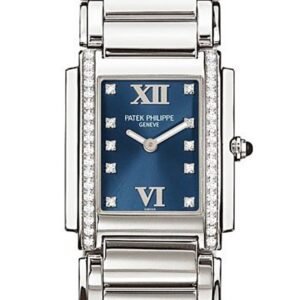 Patek Philippe Twenty four Blue Dial 30mm Ladies Watch 4910/10A-012