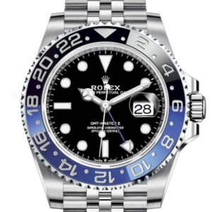 Rolex GMT-Master II Batman Black and Blue Bezel Automatic Men's Jubilee Watch 126710BLNR 126710