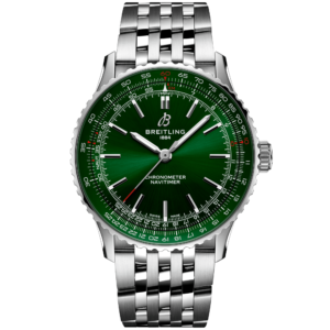 Navitimer 41mm Green Dial Men's Automatic Bracelet Watch