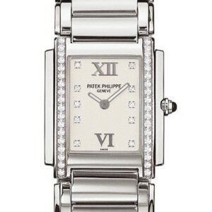 Patek Philippe Twenty four White Dial 30mm Ladies Watch 4910/10A-011