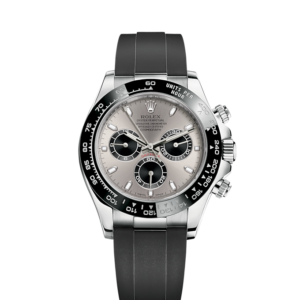 Rolex Daytona White Gold Steel Dial Oysterflex Strap 116519ln-0027