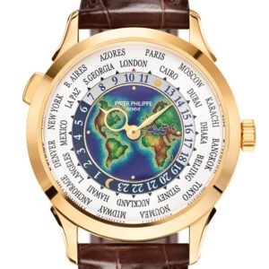 Patek Philippe Complications World Timer GMT White Dial Watch 5231J-001