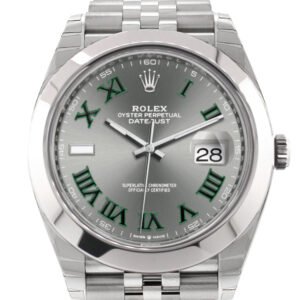Rolex Datejust 41 Slate Roman Dial Automatic Jubilee Men's Watch 126300