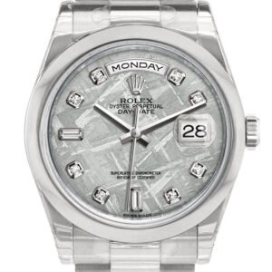 Rolex Day Date 36 Meteorite set with diamonds Dial President Men's Watch 118206