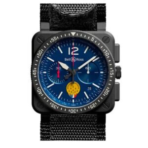 Bell Ross Instruments Replica Men’s Watch BR0394-PAF1-CE/SRB