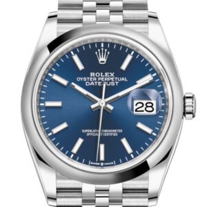 Rolex Datejust 36 Blue Dial Automatic Jubilee Watch 126200