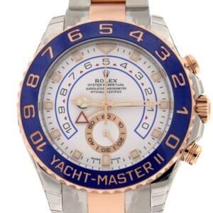 ROLEX Yacht-Master II 44 18k Rose Gold and Steel Watch 116681