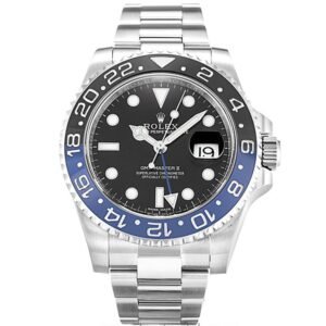 Replica Swiss Clone Rolex GMT Master 2 Batman (Ceramic Dial)