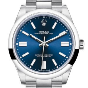 Rolex Oyster Perpetual 41 Blue Dial Oyster Bracelet Watch 124300