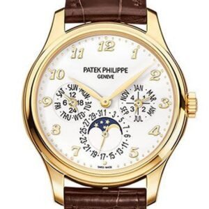 Patek Philippe Calatrava 18k yellow Gold White Dial 38mm Men's Watch 5327J-001 DCM