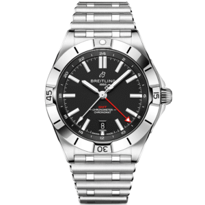 Chronomat GMT 40mm Black Dial Men's Automatic Bracelet Watch