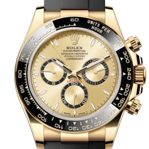 Rolex Daytona 40 Golden Dial Yellow Gold Mens Watch 126518LN