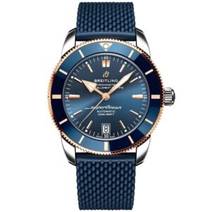 Superocean Heritage II 42mm Blue Dial Two-Tone Automatic Strap Watch