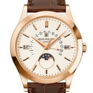 Patek Philippe Grand Complications Silvery Opaline Dial 18K Rose Gold Men's Watch 5496R-001