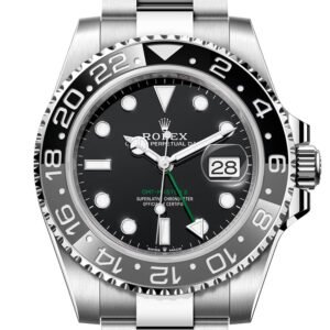 Rolex GMT-Master II Black Dial Grey-Black Bezel Men's Watch 126710GRNR 2024 Releases