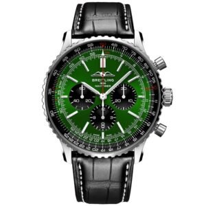 Navitimer 46mm Green/Black Dial Men's Chronograph Watch