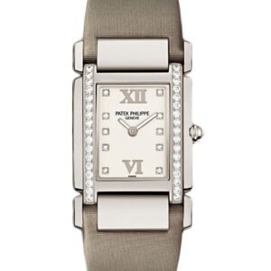PATEK PHILIPPE Twenty 4 Diamond White Dial White Gold Ladies Watch 4920G-010